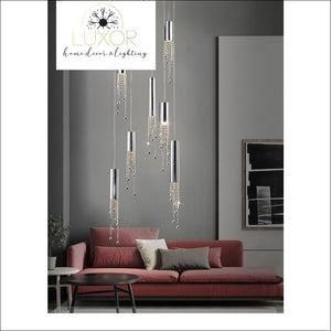 chandeliers Charlini Crystal Chandelier - Luxor Home Decor & Lighting