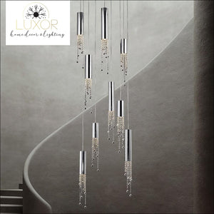 chandeliers Charlini Crystal Chandelier - Luxor Home Decor & Lighting