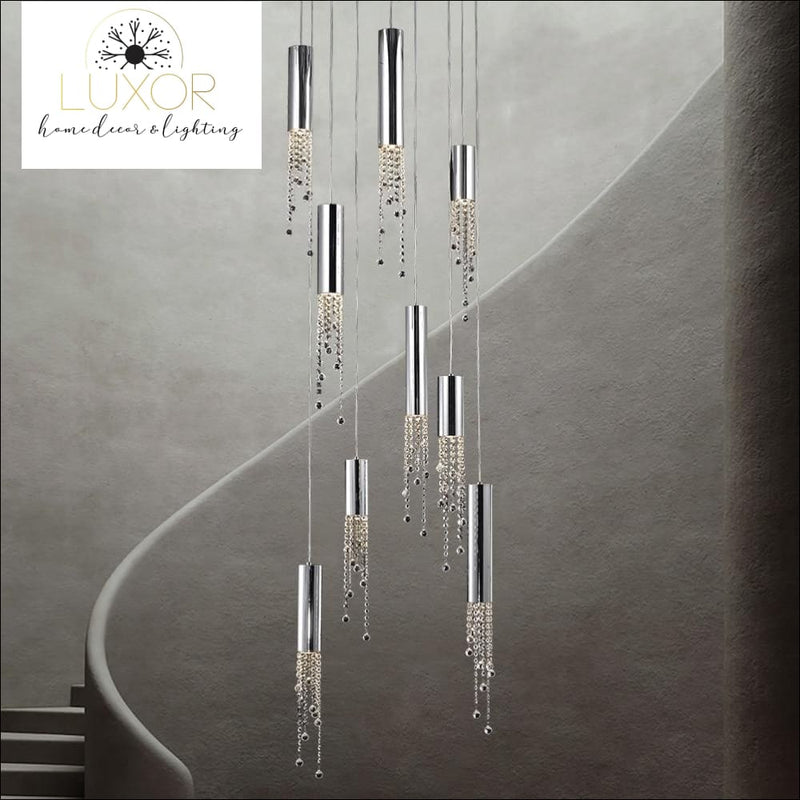 chandeliers Charlini Crystal Chandelier - Luxor Home Decor & Lighting