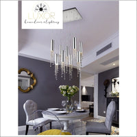 chandeliers Charlini Crystal Chandelier - Luxor Home Decor & Lighting