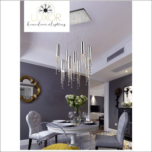 chandeliers Charlini Crystal Chandelier - Luxor Home Decor & Lighting