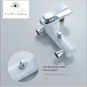 faucets Charlotte Chrome Shower Set - Luxor Home Decor & Lighting
