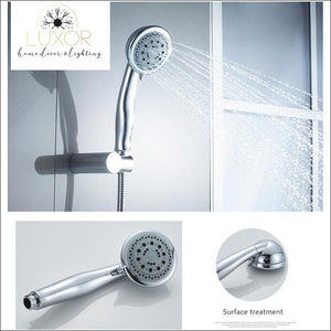 faucets Charlotte Chrome Shower Set - Luxor Home Decor & Lighting