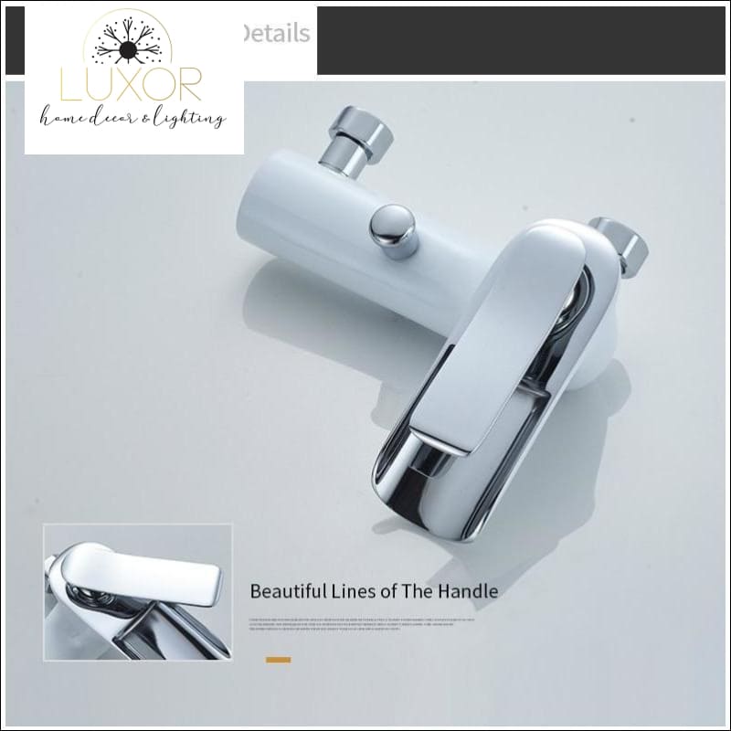 faucets Charlotte Chrome Shower Set - Luxor Home Decor & Lighting