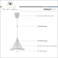 pendant lighting Chil Luminaire Suspension Hanging Lamp - Luxor Home Decor & Lighting