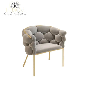 Circ Tufted Velvet Chair