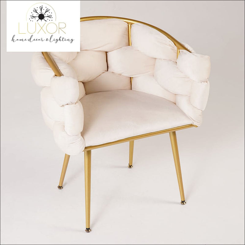 Circ Tufted Velvet Chair