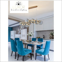 pendant lighting Clarin Modern Hanging Lamp - Luxor Home Decor & Lighting
