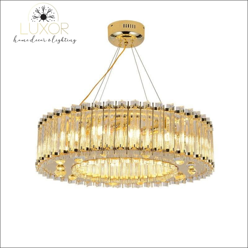 chandeliers Clarisse Crystal Chandelier - Luxor Home Decor & Lighting