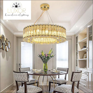 chandeliers Clarisse Crystal Chandelier - Luxor Home Decor & Lighting