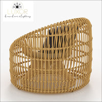 Clarivi 4 Pieces Outdoor Rattan Set - Outdoor Seating