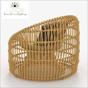 Clarivi 4 Pieces Outdoor Rattan Set - Outdoor Seating