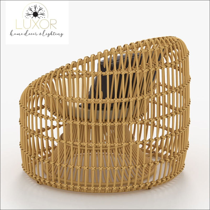Clarivi 4 Pieces Outdoor Rattan Set - Outdoor Seating