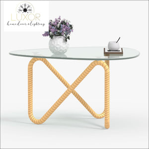 Clarivi 4 Pieces Outdoor Rattan Set - Outdoor Seating