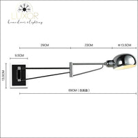 wall lighting Clasica One Arm Wall Lamp - Luxor Home Decor & Lighting