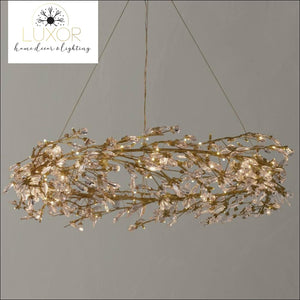chandeliers Clover Leaf Crystal Chandelier - Luxor Home Decor & Lighting