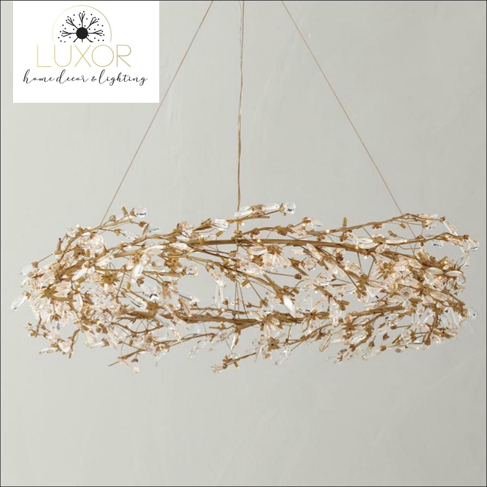 chandeliers Clover Leaf Crystal Chandelier - Luxor Home Decor & Lighting