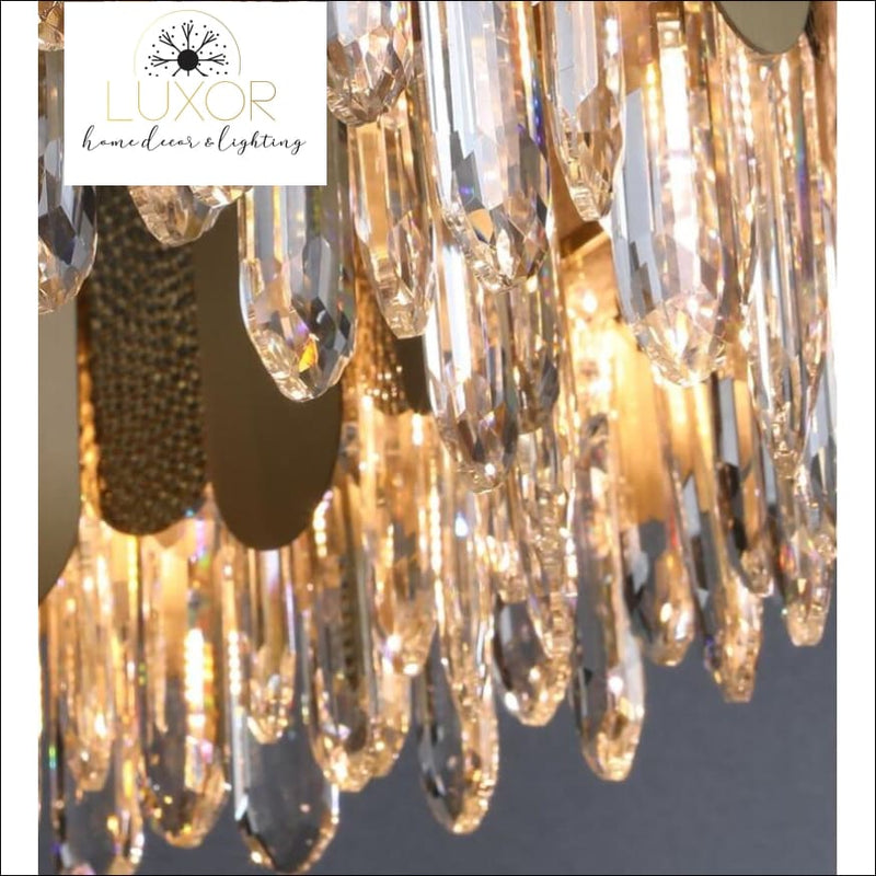 Cluster Gold Chole Chandelier - chandelier