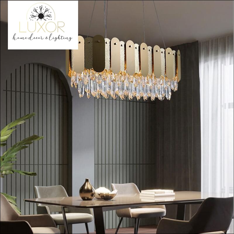 Cluster Gold Chole Chandelier - chandelier