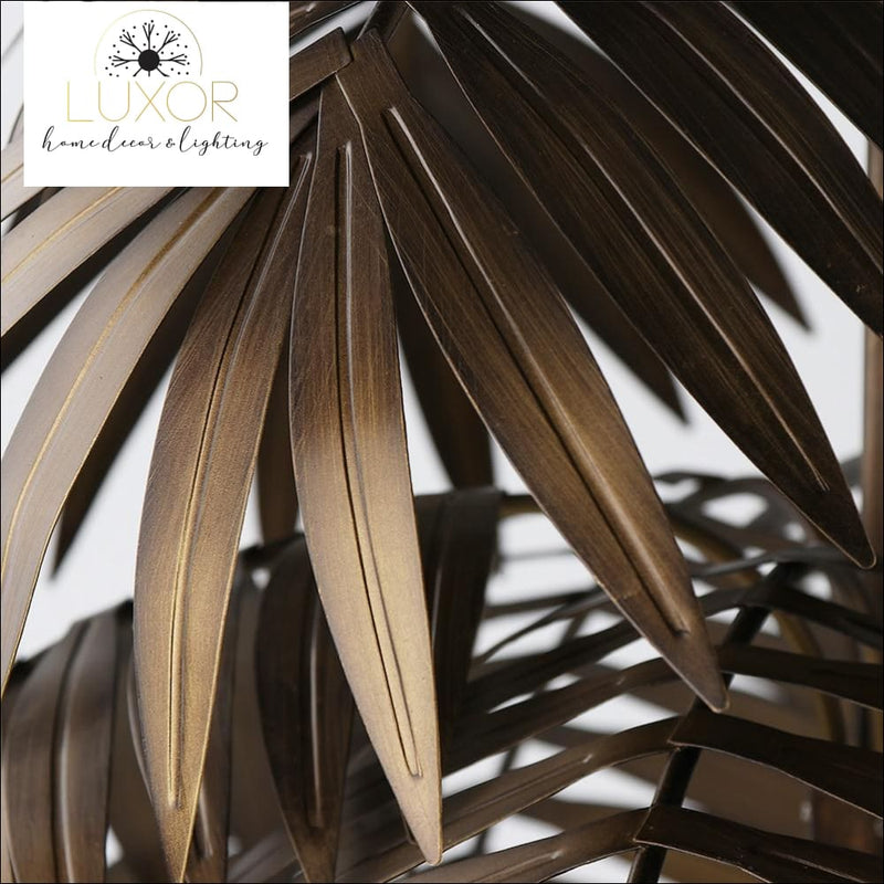 pendant lighting Coconut Palm Delight Art Deco Pendant - Luxor Home Decor & Lighting
