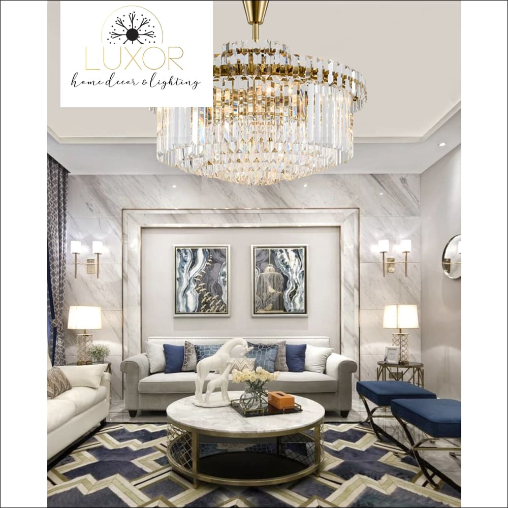 chandeliers Coliniary Crystal Chandelier - Luxor Home Decor & Lighting