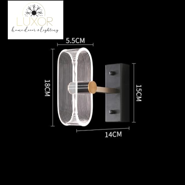 wall lighting Collony Nordic Wall Sconce - Luxor Home Decor & Lighting