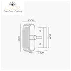 wall lighting Collony Nordic Wall Sconce - Luxor Home Decor & Lighting