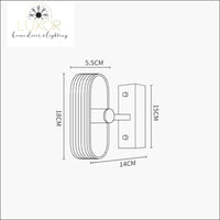wall lighting Collony Nordic Wall Sconce - Luxor Home Decor & Lighting