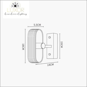 wall lighting Collony Nordic Wall Sconce - Luxor Home Decor & Lighting