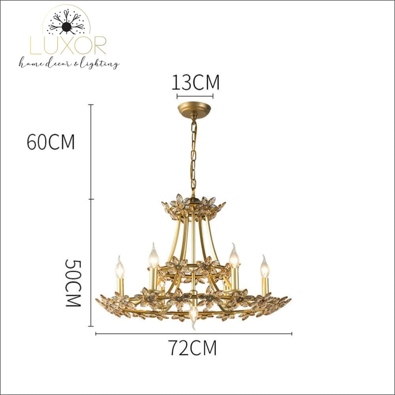 chandelier Colonial Empress Chandelier - Luxor Home Decor & Lighting