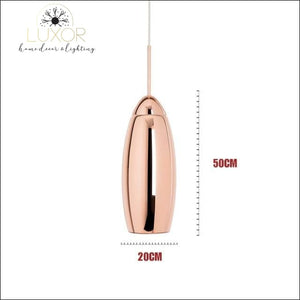 pendant lighting Coppertina Glass Pendants - Luxor Home Decor & Lighting