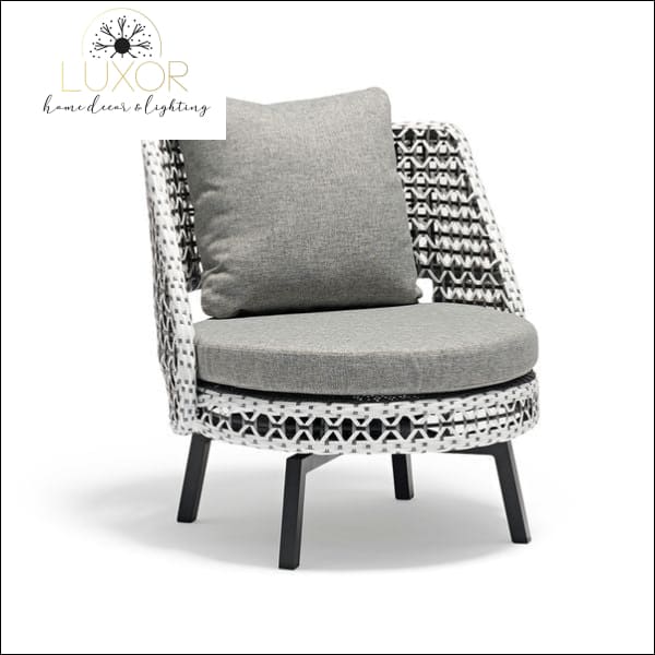 Cora Gray 5 Piece Patio Set - Outdoor Seating
