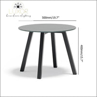 Cora Gray 5 Piece Patio Set - Outdoor Seating