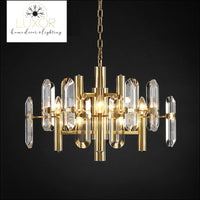 chandeliers Corte Gold Chandelier - Luxor Home Decor & Lighting