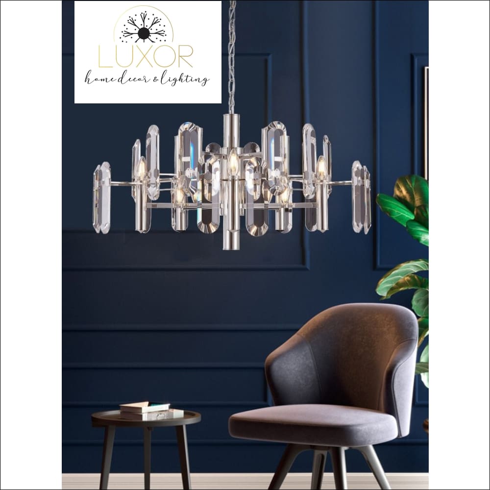 chandeliers Corte Gold Chandelier - Luxor Home Decor & Lighting