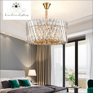 chandeliers Cosette Crystal Chandelier - Luxor Home Decor & Lighting