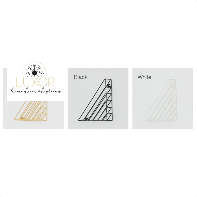 wall decor Creative Nordic Iron Wall Mounted Organization Magazine Holder - Luxor Home Decor & Lighting