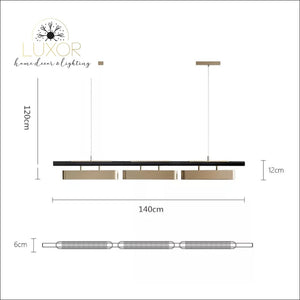 pendant lamp Creed Suspension Lamp - Luxor Home Decor & Lighting