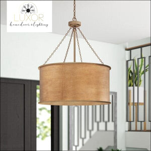 chandeliers Cresley Drum Modern Chandelier - Luxor Home Decor & Lighting