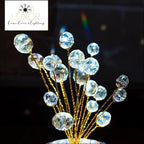 decorative objects Crystal Bonsai Crystal Tree Figurine - Luxor Home Decor & Lighting