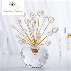 decorative objects Crystal Bonsai Crystal Tree Figurine - Luxor Home Decor & Lighting