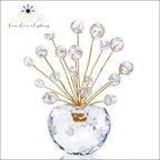 decorative objects Crystal Bonsai Crystal Tree Figurine - Luxor Home Decor & Lighting