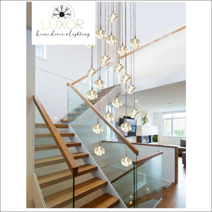 chandeliers Crystal Square Chandelier - Luxor Home Decor & Lighting