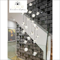 chandeliers Crystal Square Chandelier - Luxor Home Decor & Lighting