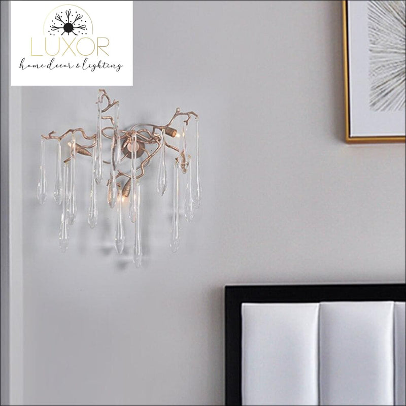 pendant lighting Crystal Tear Drop - Luxor Home Decor & Lighting