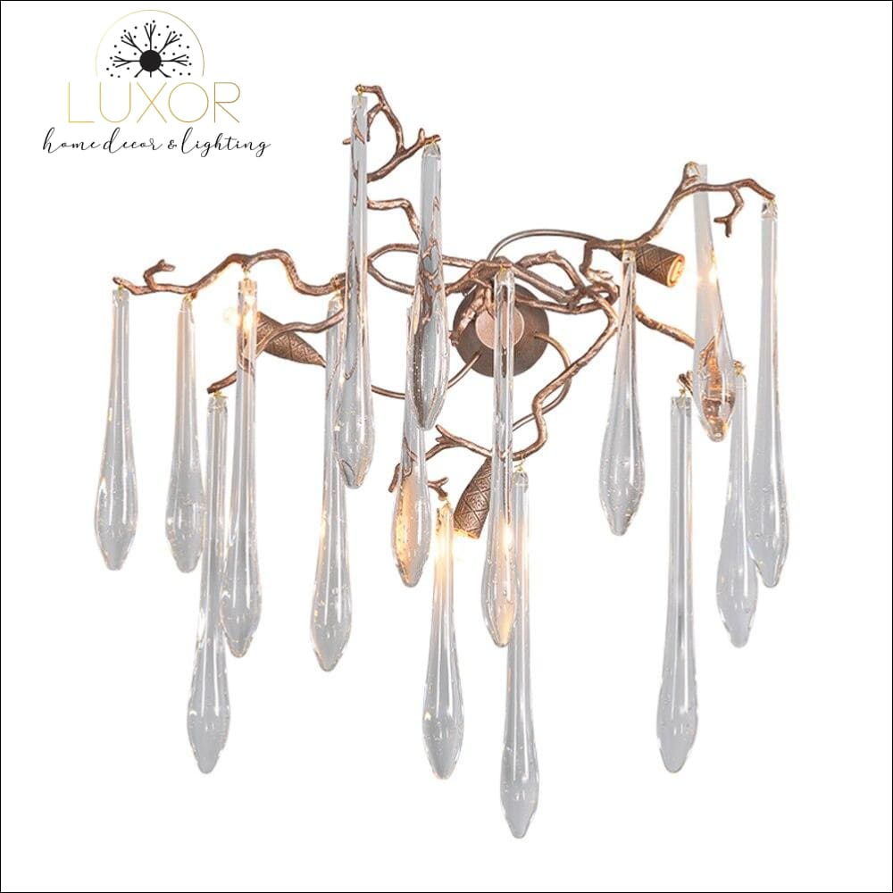 pendant lighting Crystal Tear Drop - Luxor Home Decor & Lighting
