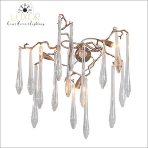 pendant lighting Crystal Tear Drop - Luxor Home Decor & Lighting