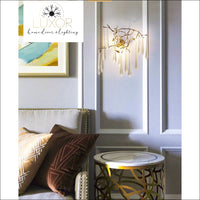 pendant lighting Crystal Tear Drop - Luxor Home Decor & Lighting