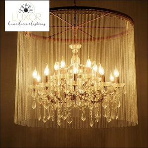 chandeliers Crystal Vintage Chandelier - Luxor Home Decor & Lighting