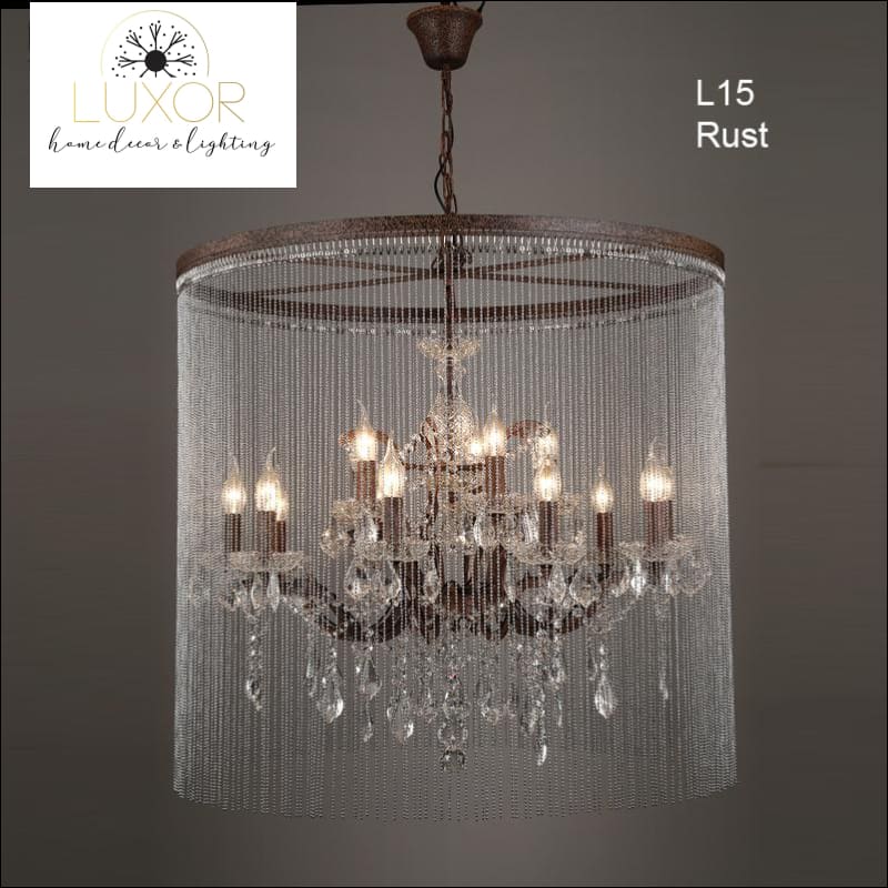 chandeliers Crystal Vintage Chandelier - Luxor Home Decor & Lighting